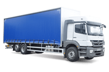 Car Hire Blyth - 26 Tonne Curtain Side Lorry - Truck hire Blyth
